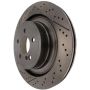CENTRIC PARTS 227.35121 C-Tek Standard Drilled and Slotted Brake Rotor