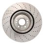 CENTRIC PARTS 227.35136 C-Tek Standard Drilled and Slotted Brake Rotor