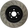 CENTRIC PARTS 228.35038 C-Tek Standard Drilled Brake Rotor