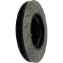 CENTRIC PARTS 228.35038 C-Tek Standard Drilled Brake Rotor