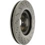 CENTRIC PARTS 228.35049 C-Tek Standard Drilled Brake Rotor