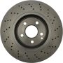 CENTRIC PARTS 228.35062 C-Tek Standard Drilled Brake Rotor