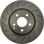 CENTRIC PARTS 228.35062 C-Tek Standard Drilled Brake Rotor