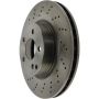 CENTRIC PARTS 228.35062 C-Tek Standard Drilled Brake Rotor