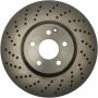 CENTRIC PARTS 228.35065 C-Tek Standard Drilled Brake Rotor