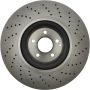 CENTRIC PARTS 228.35066 C-Tek Standard Drilled Brake Rotor