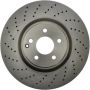 CENTRIC PARTS 228.35066 C-Tek Standard Drilled Brake Rotor