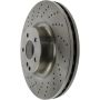 CENTRIC PARTS 228.35066 C-Tek Standard Drilled Brake Rotor