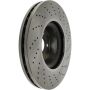 CENTRIC PARTS 228.35066 C-Tek Standard Drilled Brake Rotor