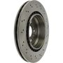 CENTRIC PARTS 228.35067 C-Tek Standard Drilled Brake Rotor