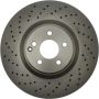 CENTRIC PARTS 228.35068 C-Tek Standard Drilled Brake Rotor