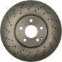 CENTRIC PARTS 228.35069 C-Tek Standard Drilled Brake Rotor