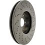 CENTRIC PARTS 228.35069 C-Tek Standard Drilled Brake Rotor