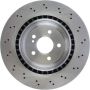 CENTRIC PARTS 228.35076 C-Tek Standard Drilled Brake Rotor