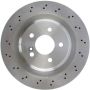 CENTRIC PARTS 228.35076 C-Tek Standard Drilled Brake Rotor