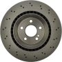 CENTRIC PARTS 228.35077 C-Tek Standard Drilled Brake Rotor