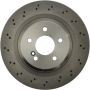 CENTRIC PARTS 228.35077 C-Tek Standard Drilled Brake Rotor
