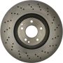 CENTRIC PARTS 228.35086 C-Tek Standard Drilled Brake Rotor
