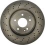 CENTRIC PARTS 228.35086 C-Tek Standard Drilled Brake Rotor