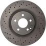 CENTRIC PARTS 228.35095 C-Tek Standard Drilled Brake Rotor