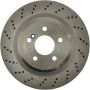 CENTRIC PARTS 228.35096 C-Tek Standard Drilled Brake Rotor