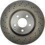 CENTRIC PARTS 228.35099 C-Tek Standard Drilled Brake Rotor