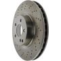 CENTRIC PARTS 228.35099 C-Tek Standard Drilled Brake Rotor
