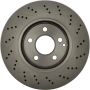 CENTRIC PARTS 228.35109 C-Tek Standard Drilled Brake Rotor