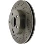 CENTRIC PARTS 228.35109 C-Tek Standard Drilled Brake Rotor