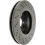 CENTRIC PARTS 228.35109 C-Tek Standard Drilled Brake Rotor