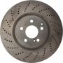 CENTRIC PARTS 228.35118 C-Tek Standard Drilled Brake Rotor