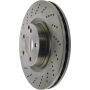 CENTRIC PARTS 228.35120 C-Tek Standard Drilled Brake Rotor
