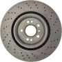 CENTRIC PARTS 228.35126 C-Tek Standard Drilled Brake Rotor