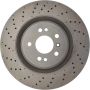 CENTRIC PARTS 228.35126 C-Tek Standard Drilled Brake Rotor