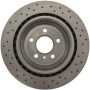 CENTRIC PARTS 228.35127 C-Tek Standard Drilled Brake Rotor