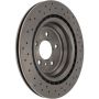 CENTRIC PARTS 228.35127 C-Tek Standard Drilled Brake Rotor