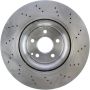 CENTRIC PARTS 228.35132 C-Tek Standard Drilled Brake Rotor