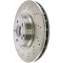 CENTRIC PARTS 228.35132 C-Tek Standard Drilled Brake Rotor