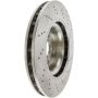 CENTRIC PARTS 228.35132 C-Tek Standard Drilled Brake Rotor