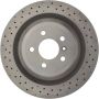 CENTRIC PARTS 228.35145 C-Tek Standard Drilled Brake Rotor