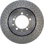 CENTRIC PARTS 228.37029 C-Tek Standard Drilled Brake Rotor