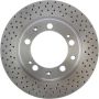 CENTRIC PARTS 228.37029 C-Tek Standard Drilled Brake Rotor