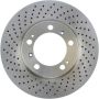 CENTRIC PARTS 228.37034 C-Tek Standard Drilled Brake Rotor