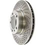 CENTRIC PARTS 228.37034 C-Tek Standard Drilled Brake Rotor