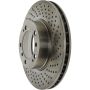 CENTRIC PARTS 228.37035 C-Tek Standard Drilled Brake Rotor