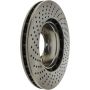 CENTRIC PARTS 228.37035 C-Tek Standard Drilled Brake Rotor
