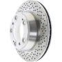 CENTRIC PARTS 228.37036 C-Tek Standard Drilled Brake Rotor