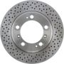 CENTRIC PARTS 228.37041 C-Tek Standard Drilled Brake Rotor