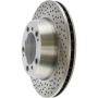 CENTRIC PARTS 228.37041 C-Tek Standard Drilled Brake Rotor