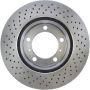 CENTRIC PARTS 228.37045 C-Tek Standard Drilled Brake Rotor